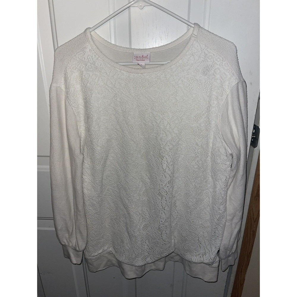 Women Ladies Isabel Maternity Sweater Blouse Size Small